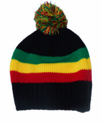 Bonnet Noir VJR Pompon