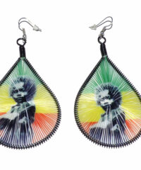 Boucles d'oreilles Fil Baby Rasta