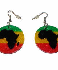 Boucles d'oreilles ronde Afrika