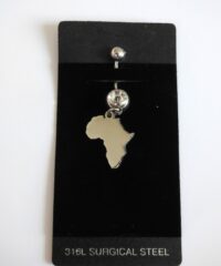 Piercing Nombril Afrika acier