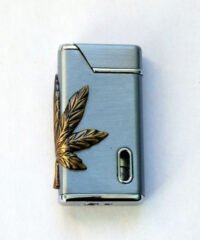 Briquet Feuille Argent