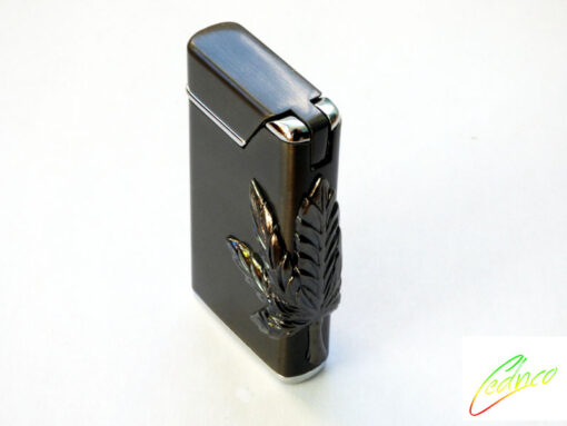 Briquet Feuille Noir – Image 2