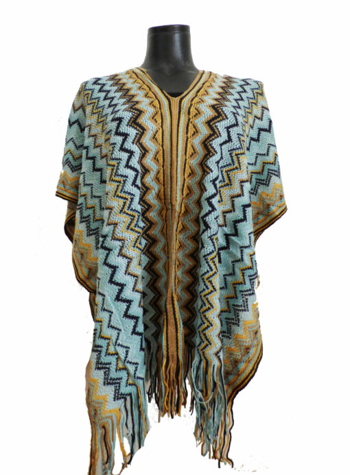 Poncho Bleu