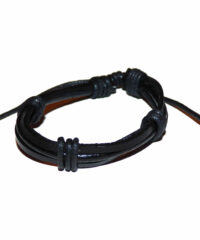 Bracelet Cuir Noir