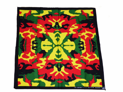 Bandana Camouflage Rasta