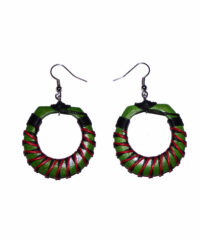 Boucles d'oreilles Bois Rondes