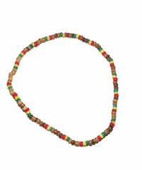 Collier Bois Marron Rasta