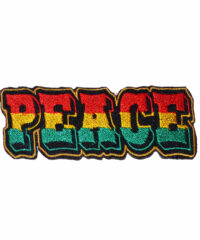 Ecusson Peace Rasta