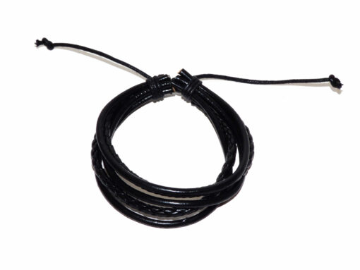Bracelet Simili Noir