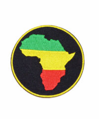Ecusson Rond Afrique Rasta