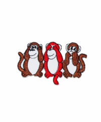 Ecusson Singes de la sagesse