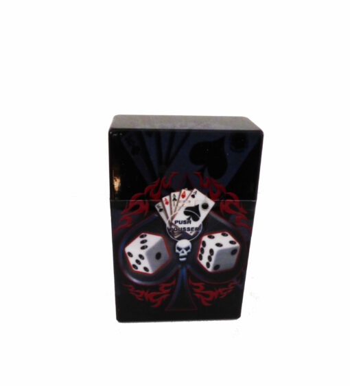 Boite à Cigarettes Dés & Cartes