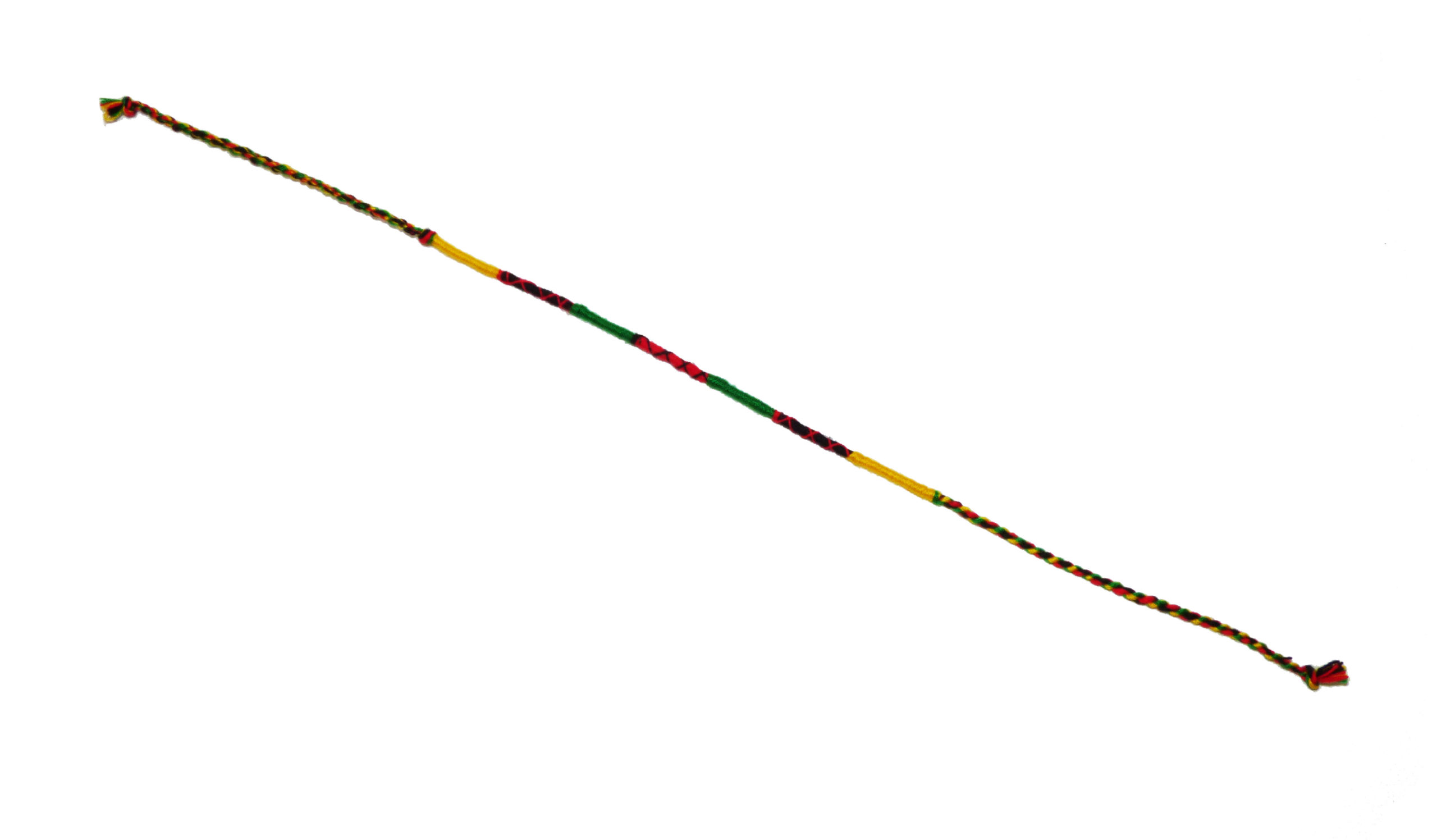 Bracelet Brésilien Tressé Style Rasta/Jamaïcain - Multicolore, Ajustable - Neuf Sans Emballage