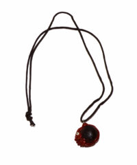 Collier Graine décor Caméléon
