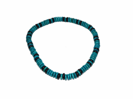 Collier Bois Bleu