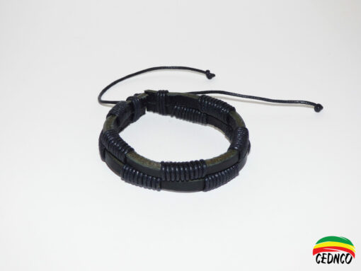 Bracelet Cuir Noir