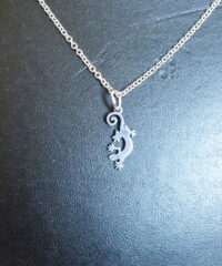 Chaîne et Pendentif Lézard