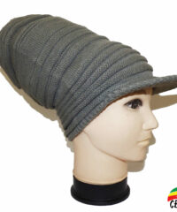 Bonnet Dreads Gris avec visière