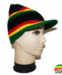 Bonnet Rasta avec visière