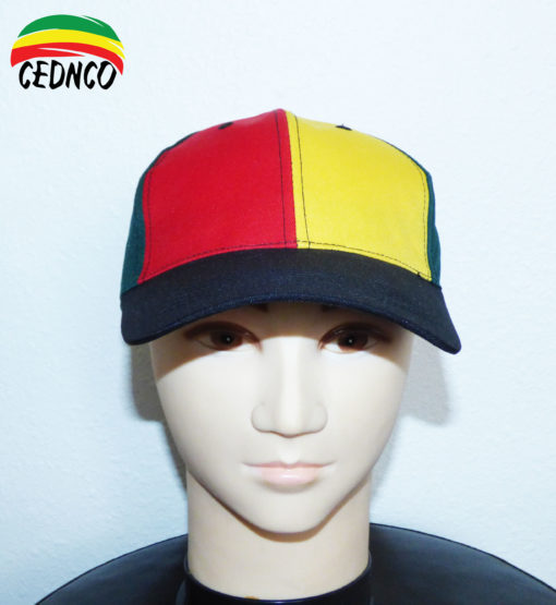 Casquette Rouge jaune vert