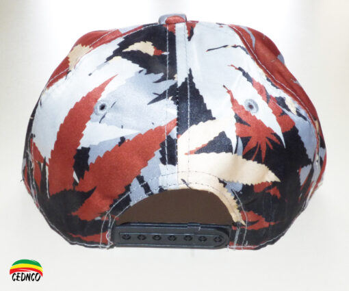Casquette Feuille Marron – Image 2