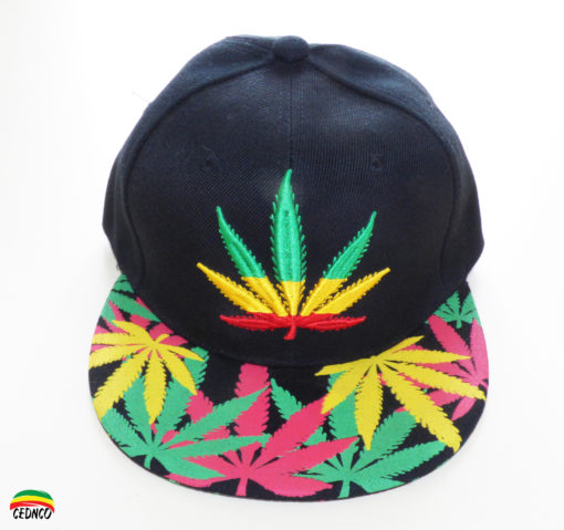 Casquette Feuille Noire