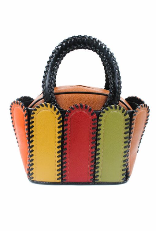 Sac à Main Panier multicouleur