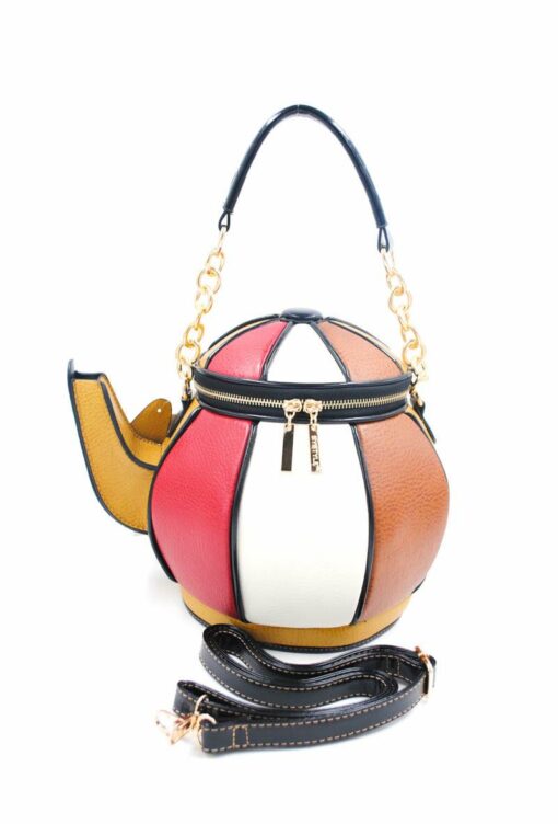 Sac à Main Théière Multicouleur