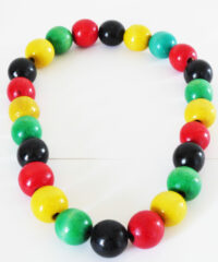 Collier Bois Rasta