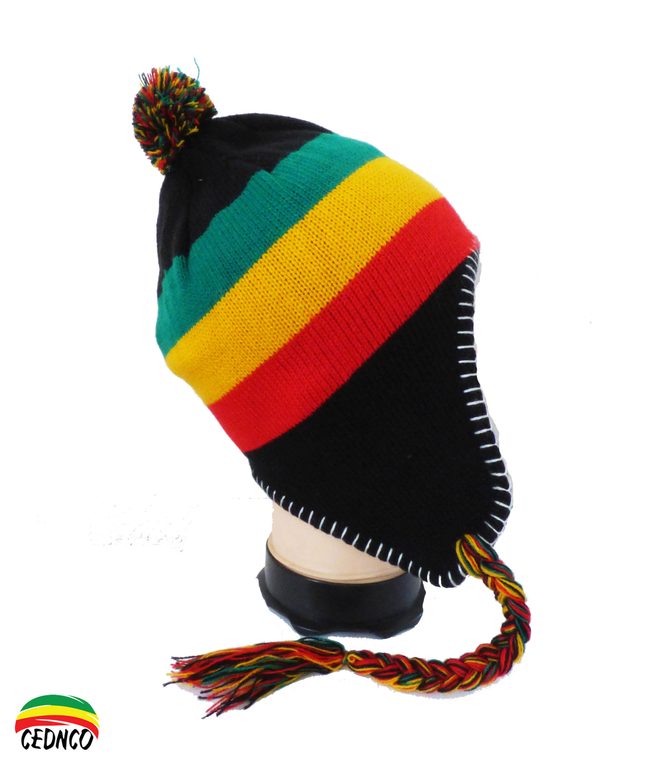 Bonnet Officiel WATI B Rasta Jamaica - Accessoire Mode Unisexe En Très Bon État