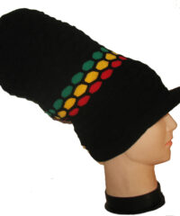 Bonnet Noir avec visière