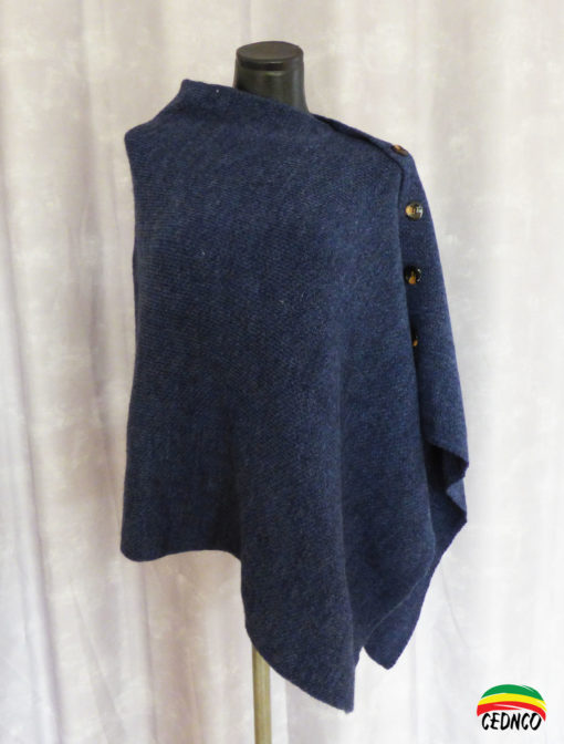 Poncho Bleu Marine – Image 2