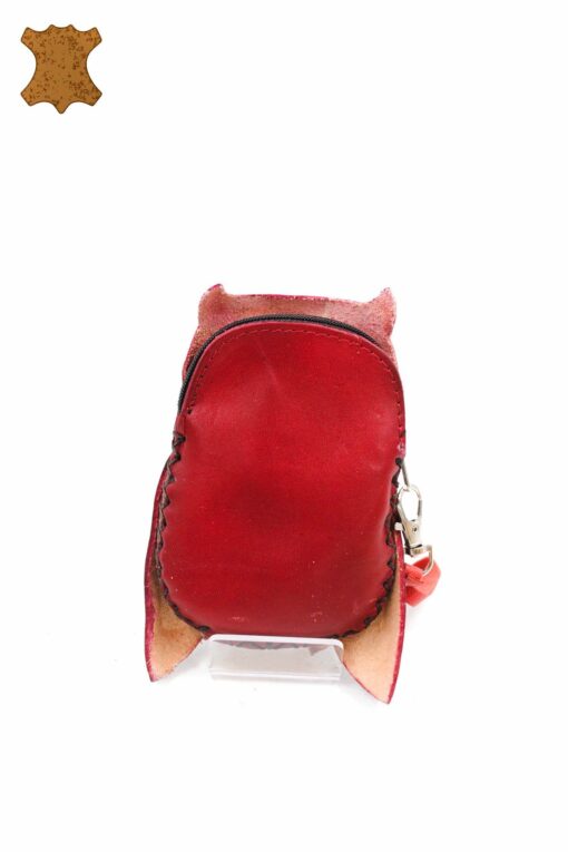 Porte Monnaie Cuir Hibou – Image 2