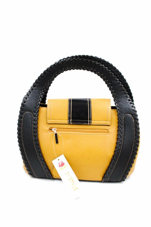 Sac à Main Yellow & Black – Image 3