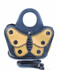 Sac à Main Papillon Jaune & Noir