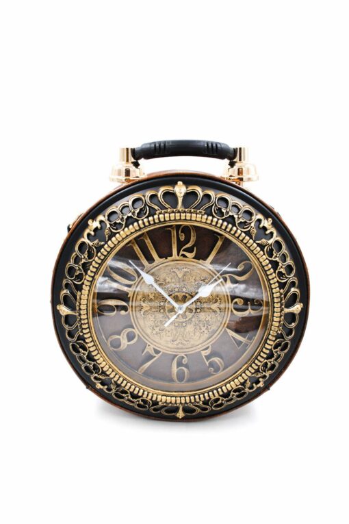 Sac à Main Horloge Marron