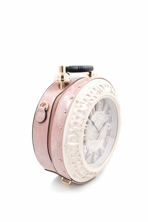 Sac à Main Horloge Rose – Image 2