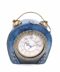 Sac à Main Horloge Rétro Bleu