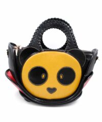 Sac à Main Panda Noir et Jaune