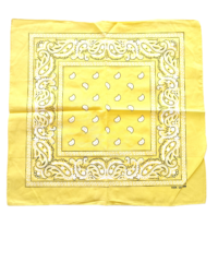 Bandana Uni Jaune