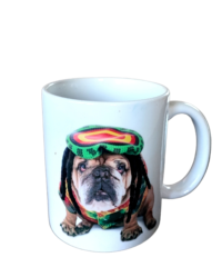 Mug Chien Rasta