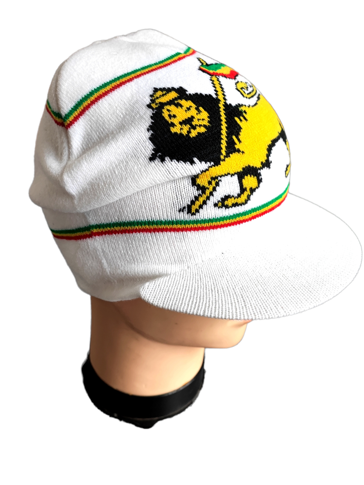 Bonnet Visiere Rasta (Unisex)  Rasta-Lion™ : Magasin Rasta en Ligne