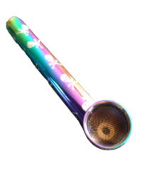 Pipe Multicouleur Tête de Mort