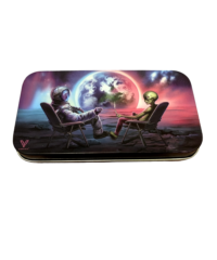 Boite de rangement Tin box Alien Moon