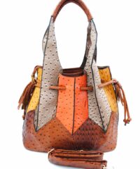 Sac à Main style Peau d'autruche