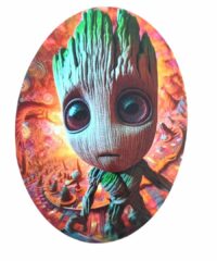 Magnet Ovale Groot