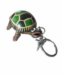 Porte Clé Tortue en Cuir