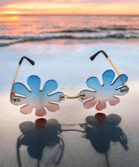 Lunettes Flower