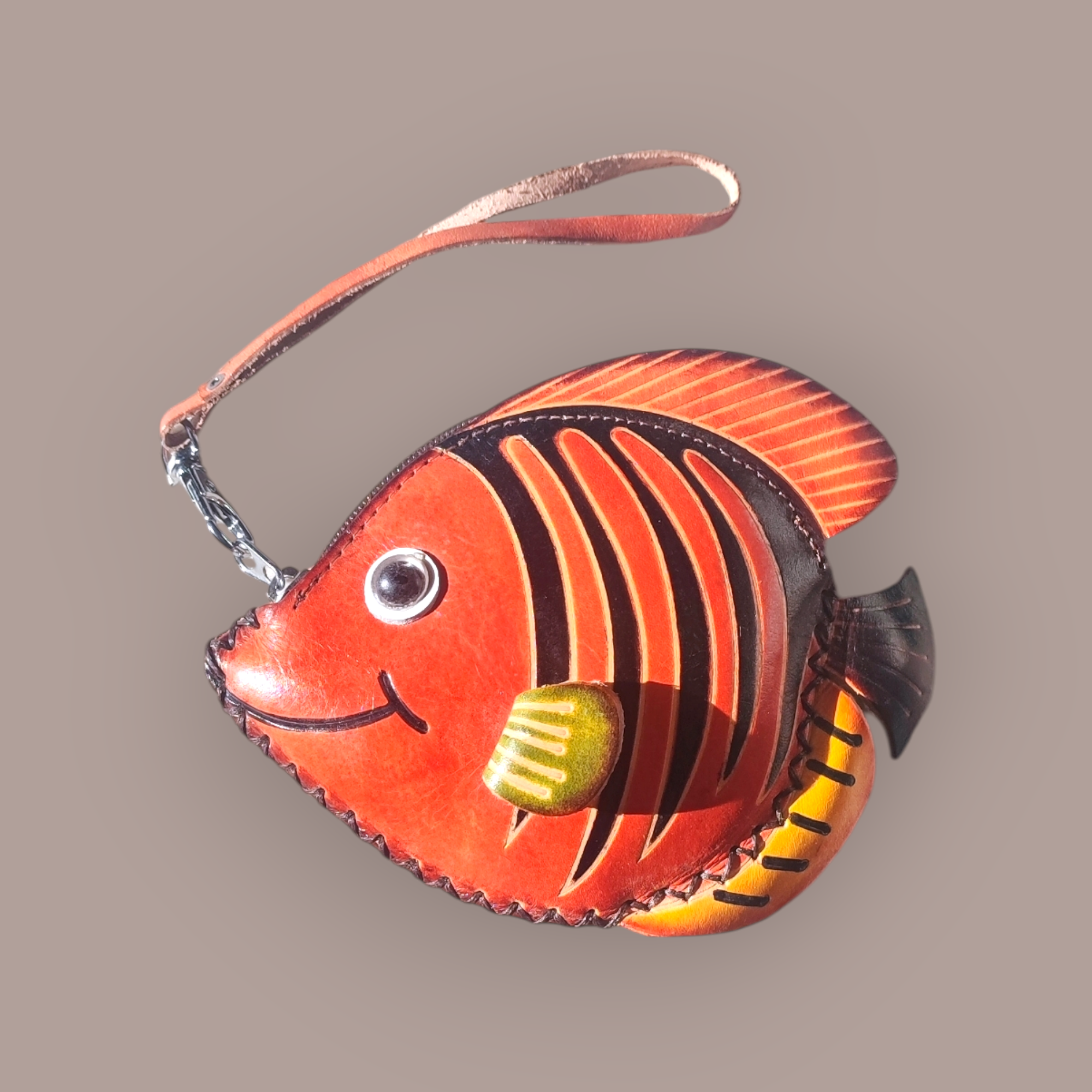 Porte Monnaie Cuir Poisson – Image 7